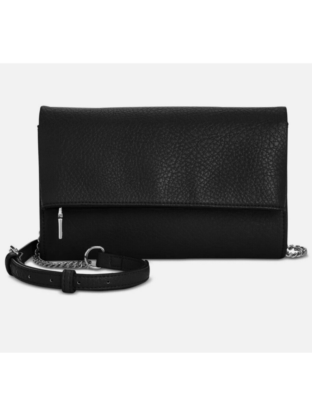 Inc International Concepts Averry Tunnel Convertible Clutch Crossbody Black